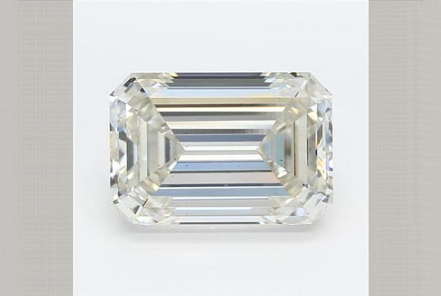 Carat Emerald Lab Grown Diamond J Color VS2 Clarity Good Cut