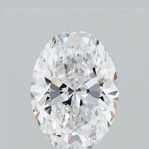 2.14 ct Oval lab-grown diamond, certificate GCAL 352740144