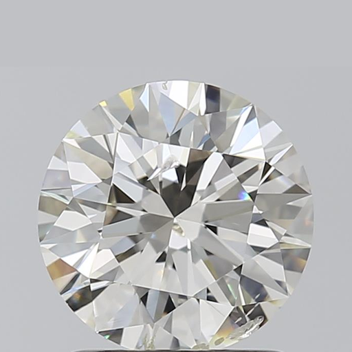 1.40 ct Round L · Faint Brown natural diamond