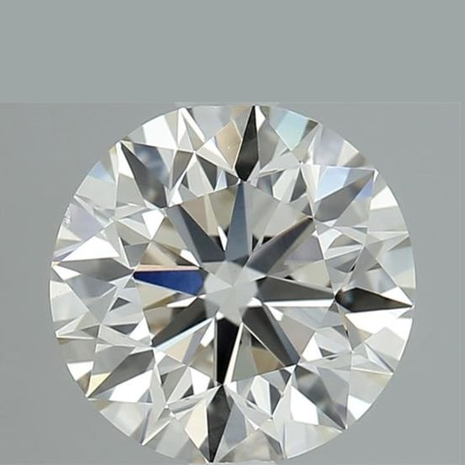 0.90 ct Round L · Faint Brown natural diamond