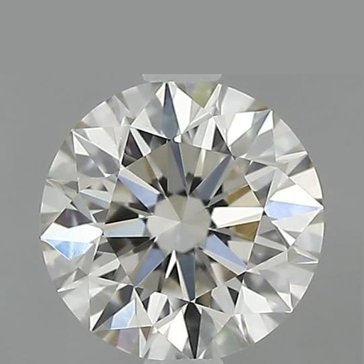 0.72 ct Round K · Faint Brown natural diamond