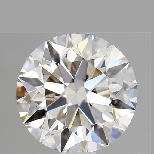 0.70 ct Round L · Faint Brown natural diamond