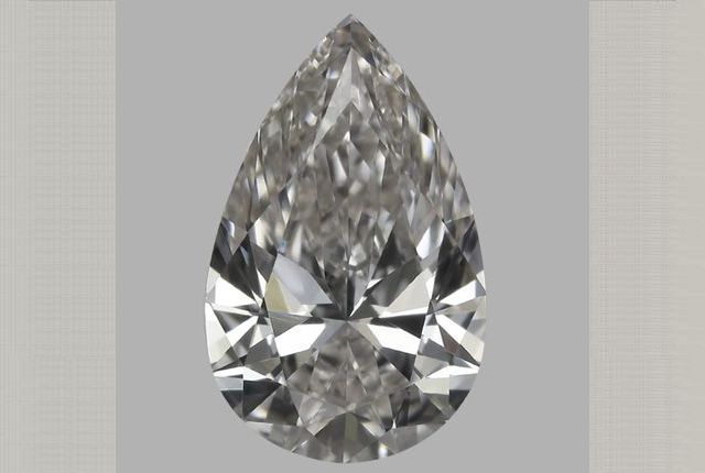 0.50 ct Pear Very Light Pinkish Brown natural diamond