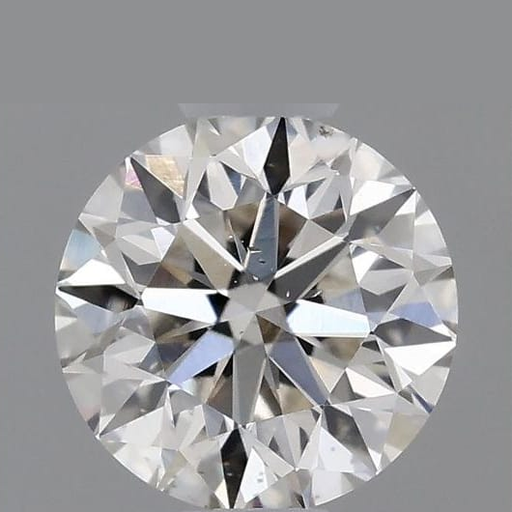 0.40 ct Round L · Faint Brown natural diamond