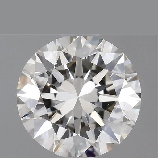0.50 ct Round L · Faint Brown natural diamond