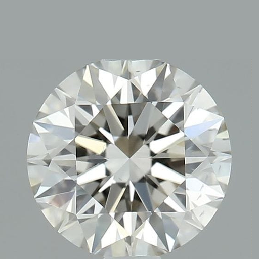 0.57 ct Round K · Faint Brown natural diamond