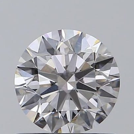 0.70 ct Round Faint Pinkish Brown natural diamond