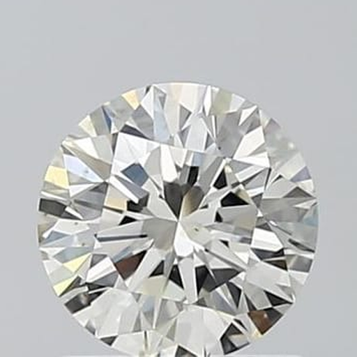 1.01 ct Round K · Faint Brown natural diamond