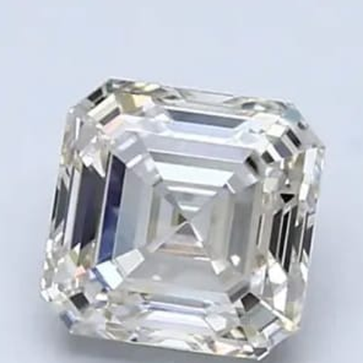 0.91 ct Asscher L · Faint Brown natural diamond