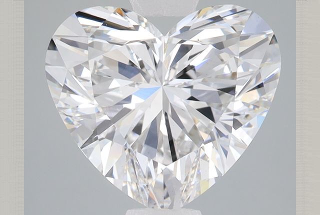 3.36 ct Heart lab-grown diamond, certificate GIA 6482606076