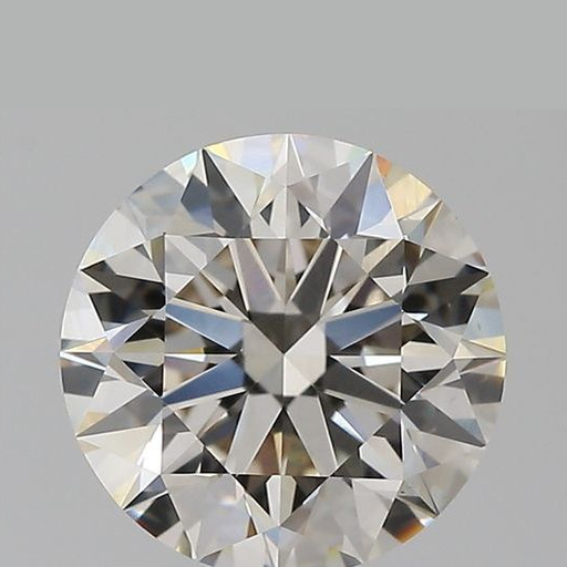 2.01 ct Round L · Faint Brown natural diamond