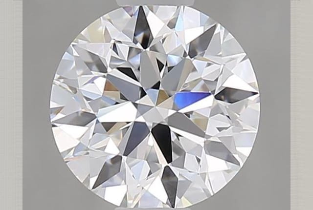 Diamant Naturel Certifié 0.88 Ct - Ronde 6.3 Mm - Qualité Excellent VVS - Inde - Neuf Sans Emballage