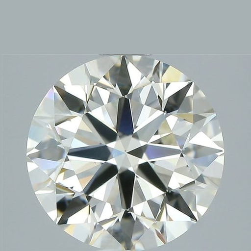 1.70 ct Round L · Faint Brown natural diamond