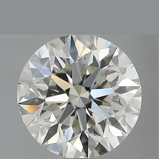 0.80 ct Round K · Faint Brown natural diamond