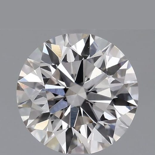 0.70 ct Round K · Faint Brown natural diamond