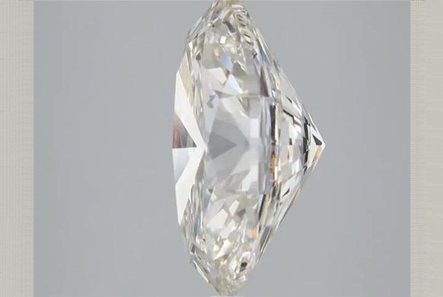 Glacé Diamond Engagement Ring (3/4 Ct. tw.) - 14K Rose Gold Oval Cut Lab Diamond