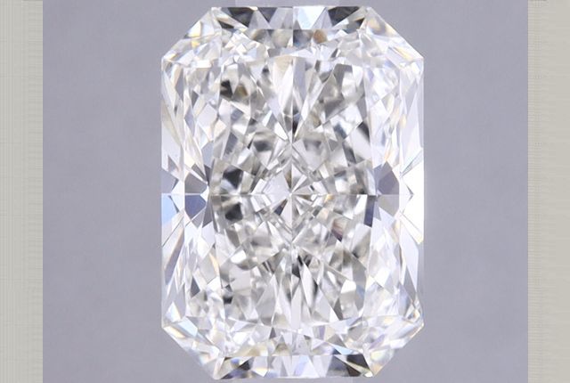 1.28 Carat Radiant Lab Grown Diamond G Color VS1 Clarity