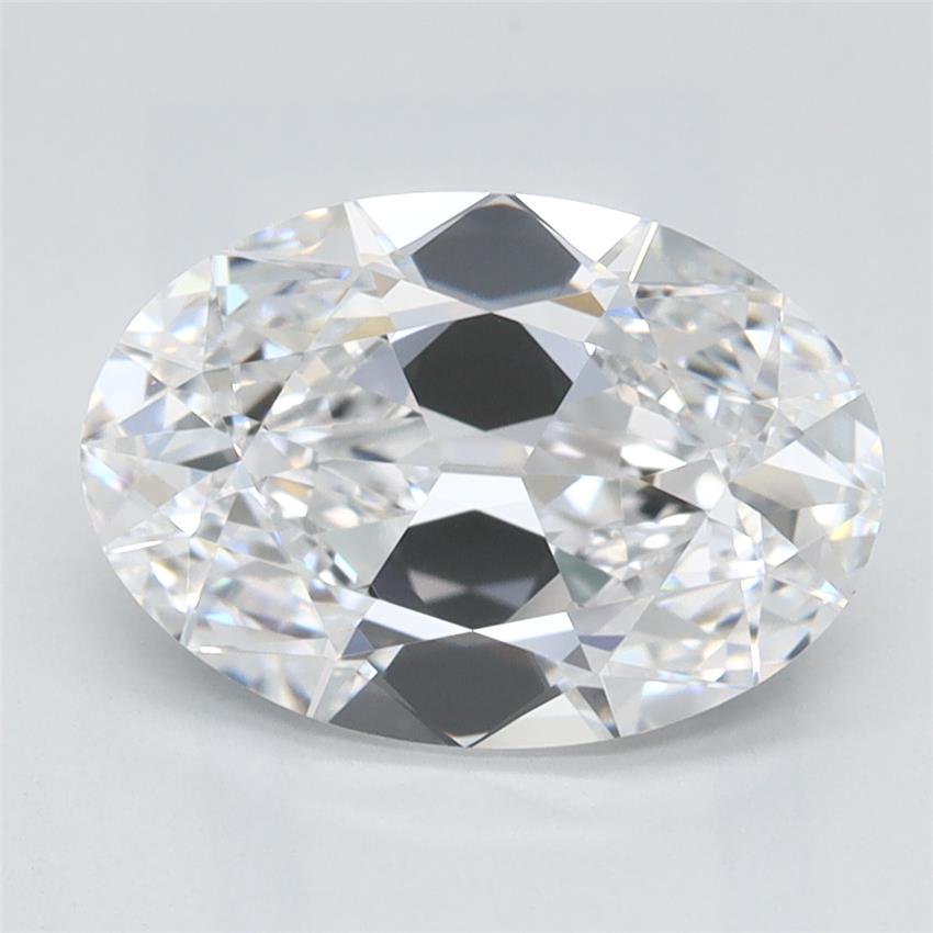 Carat Oval Lab Grown Diamond D Color VVS1 Clarity Very Good