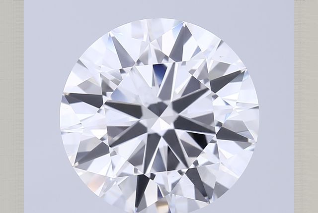 交換無料！ 6.01 Carat Ideal Clarity VS1 Color F Diamond Grown Lab Round ダイヤモンド