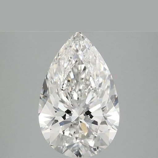 2.84 ct Pear lab-grown diamond, certificate IGI LG729520346