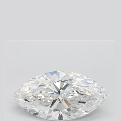 2.06 ct Marquise lab-grown diamond, certificate IGI 780665658