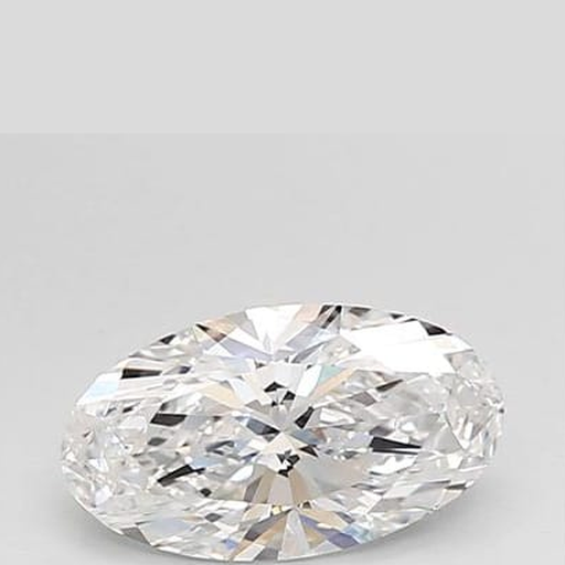 1.36 ct Oval lab-grown diamond, certificate IGI LG789615527