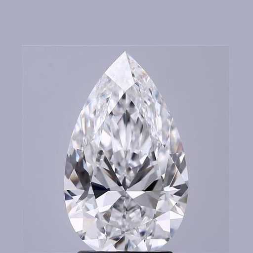 2.57 ct Pear lab-grown diamond, certificate IGI 802609938