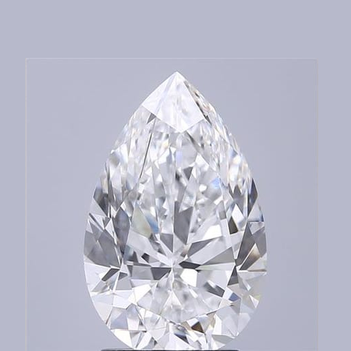 2.58 ct Pear lab-grown diamond, certificate IGI 809654955